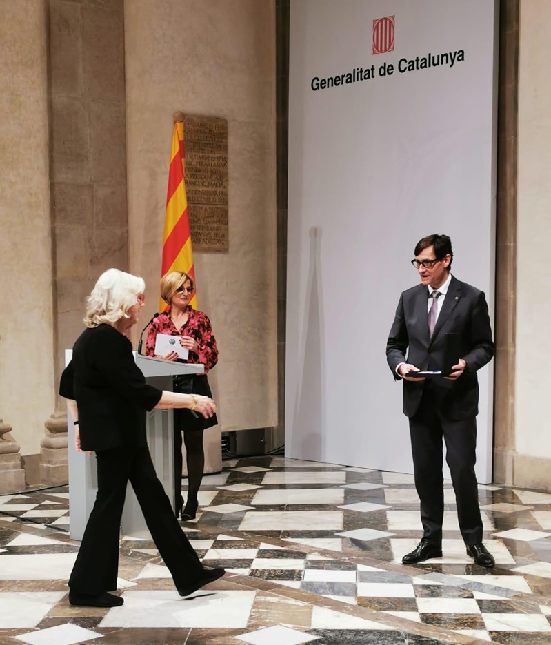 Medalla Josep Trueta a Núria Carrera