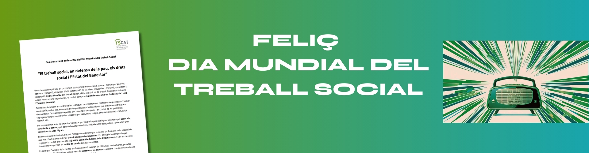 Dia Mundial del Treball Social 2025