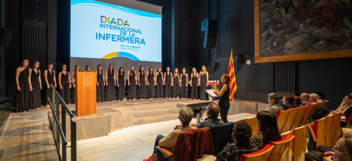 La Delegació de Girona participa a a Diada de la Infermera 2024