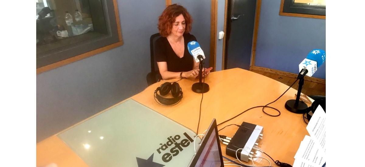 Conchita Peña a Ràdio Estel