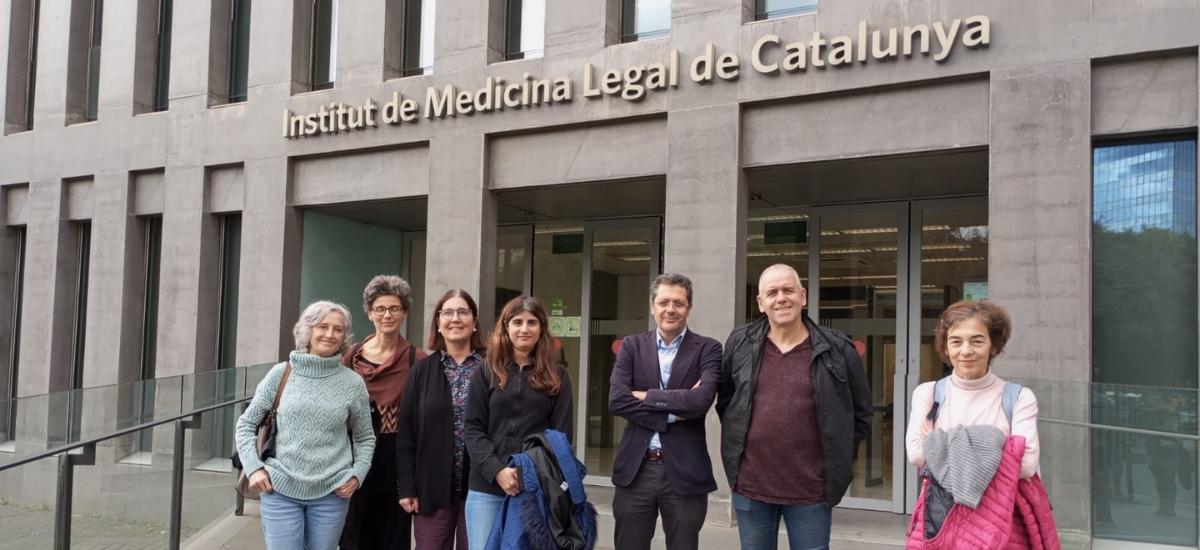 Visita a l’Institut de Medecina Legal i Ciències Forenses de Catalunya