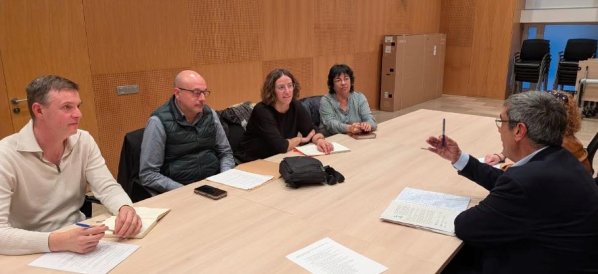 Reunió amb el Delegat del Govern a les Terres de l'Ebre