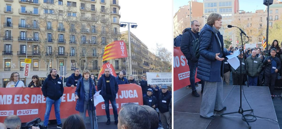 manifestació “Al carrer. Amb els drets de les persones no s’hi juga” 