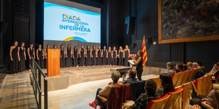 La Delegació de Girona participa a a Diada de la Infermera 2024