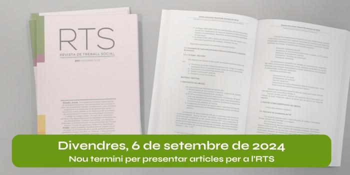 Ampliació call for papers RTS227