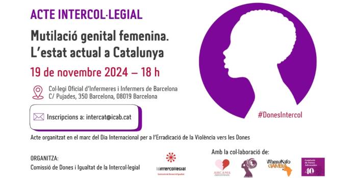 Acte Intercol·legial sobre la mutilació genital femenina