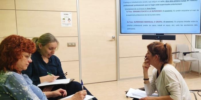 COMENCEM LES SESSIONS DE SUPERVISIÓ A LA Delegació