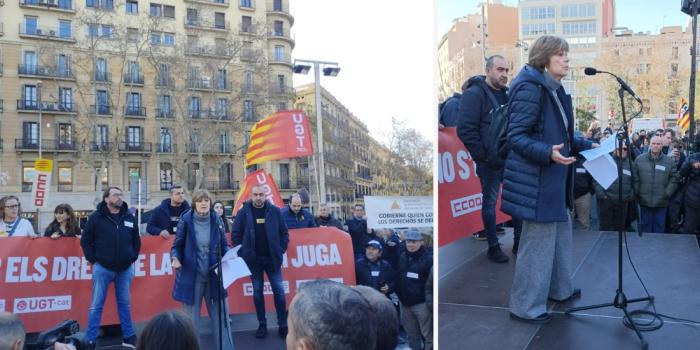 manifestació “Al carrer. Amb els drets de les persones no s’hi juga” 